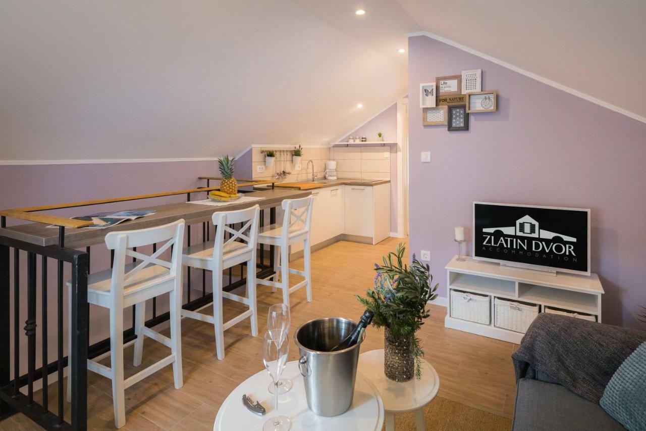 Zlatin Dvor - Apartments For 3, Terrace, Trogir Center, Beach At 5-Min, Bike Friendly Exterior foto